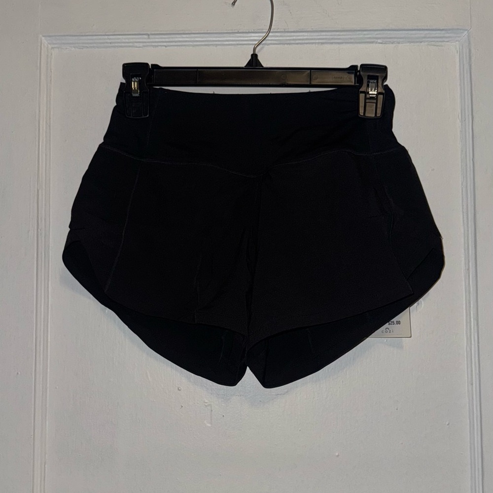 Women's Black Athletic Shorts